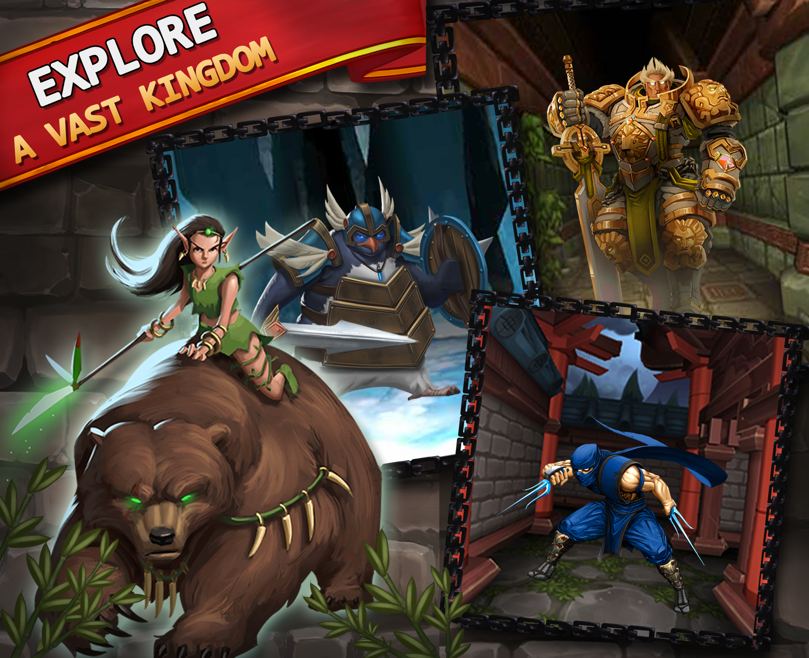 Dungeon Monsters - Action RPG 게임 스크린샷