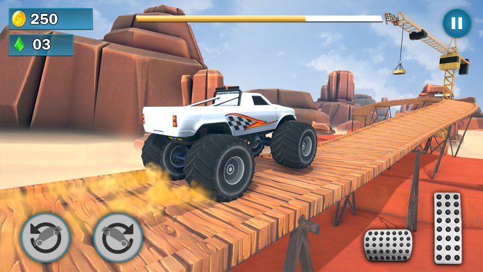 Extreme Racing Car Stunt ゲームのスクリーンショット