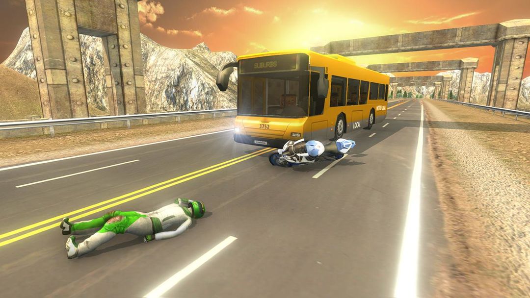 Screenshot of Bike vs. Bus