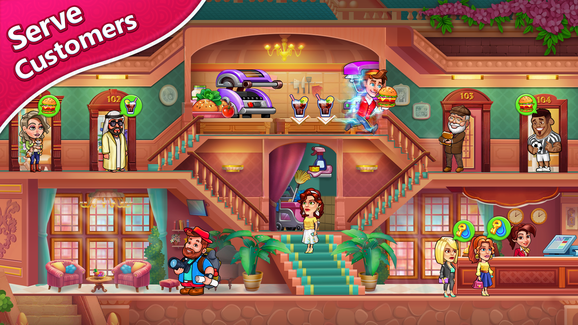 Screenshot of Hotel Star: Hotel Games