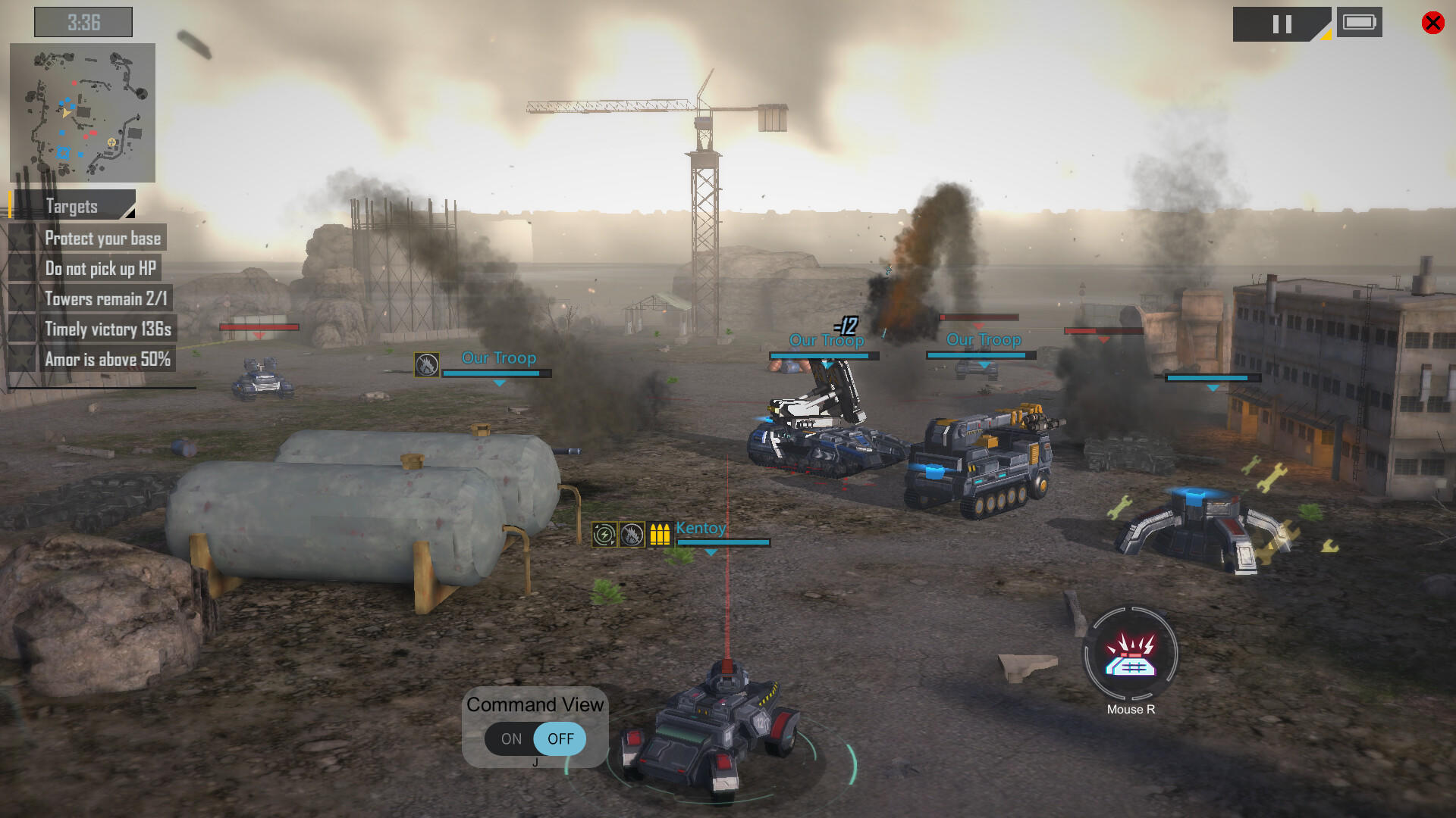 DeathGearX ゲームのスクリーンショット