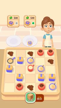 Merge Restaurant Tycoon Game Screenshot