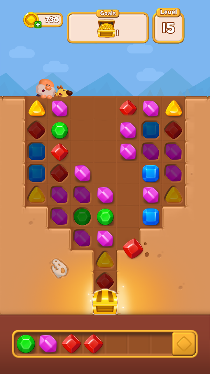 Diamond Treasure Puzzle para Android - Descargar