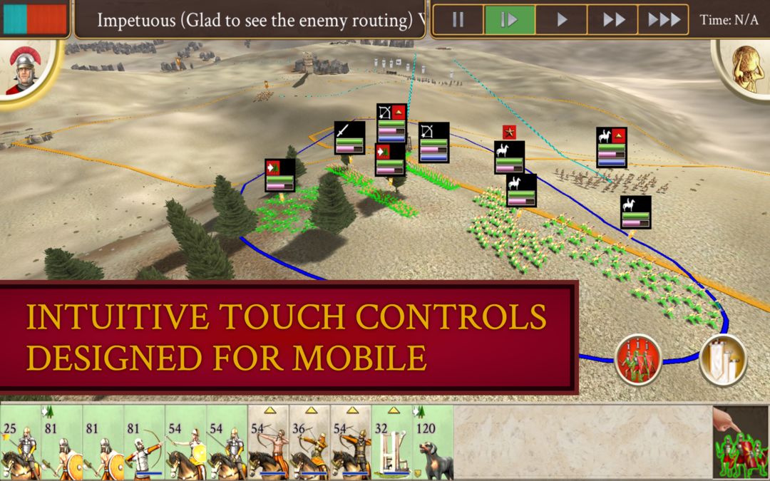 ROME: Total War ภาพหน้าจอเกม