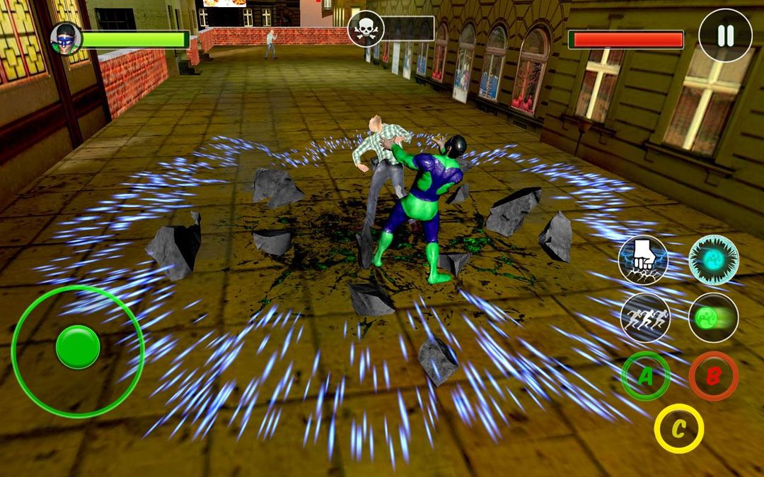 Screenshot of Slime Super Hero : LOL
