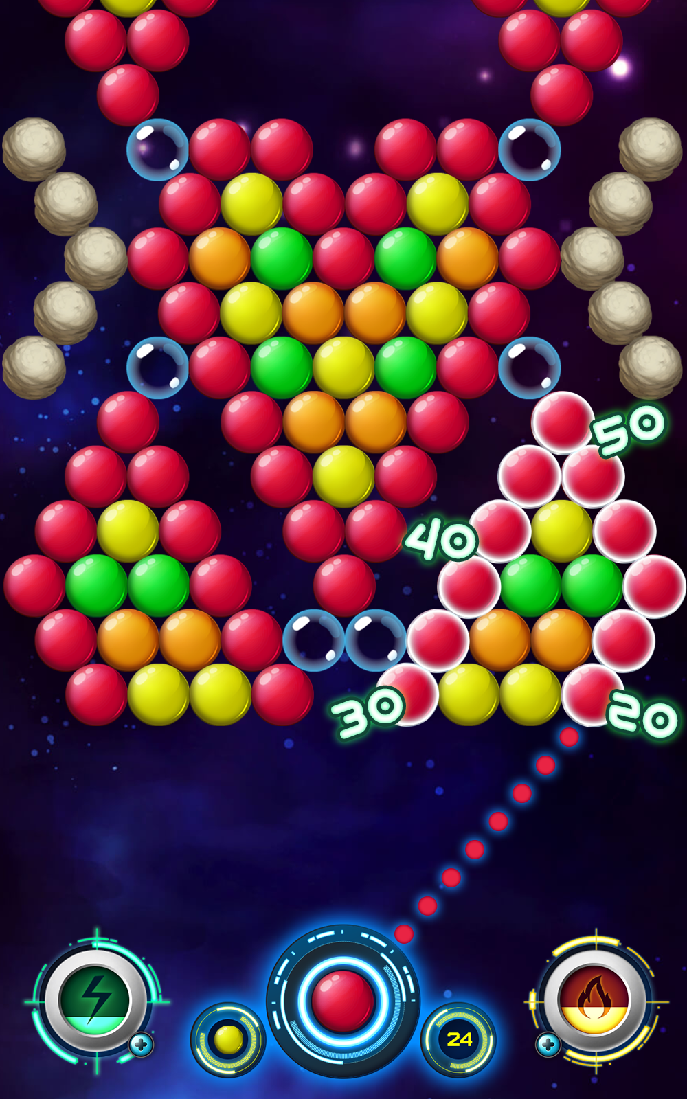 Bubble Shooter Blast ゲームのスクリーンショット