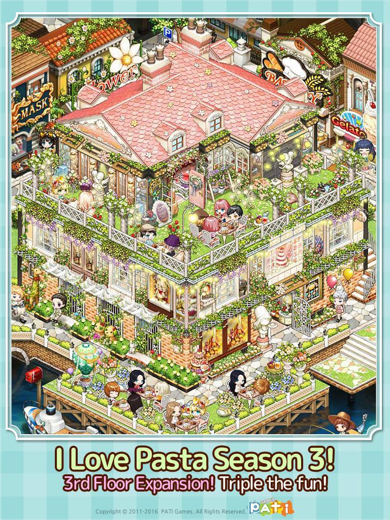 Скриншот игры I LOVE PASTA