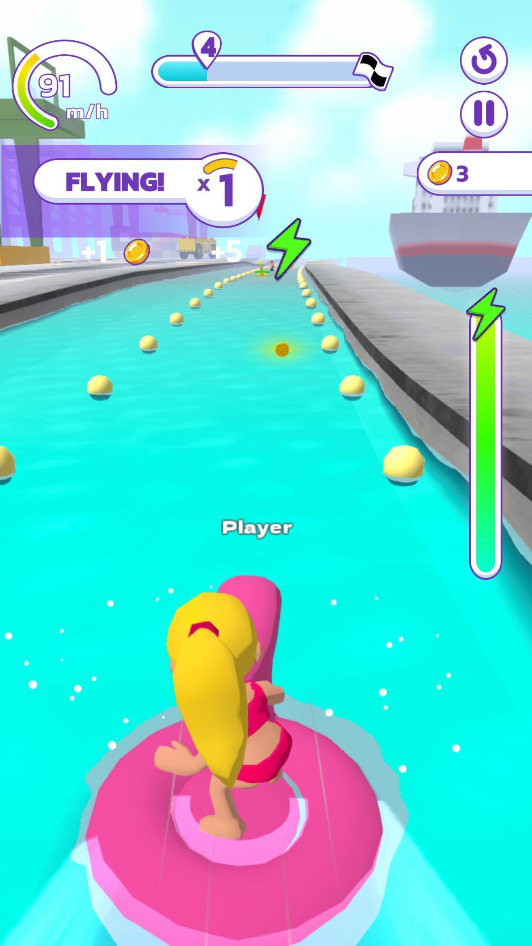 Cuplikan Layar Game Wave Surfers
