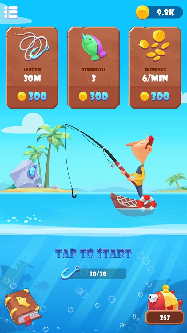 Screenshot of Fishing Fantasy - Catch Big Fish, Win Reward