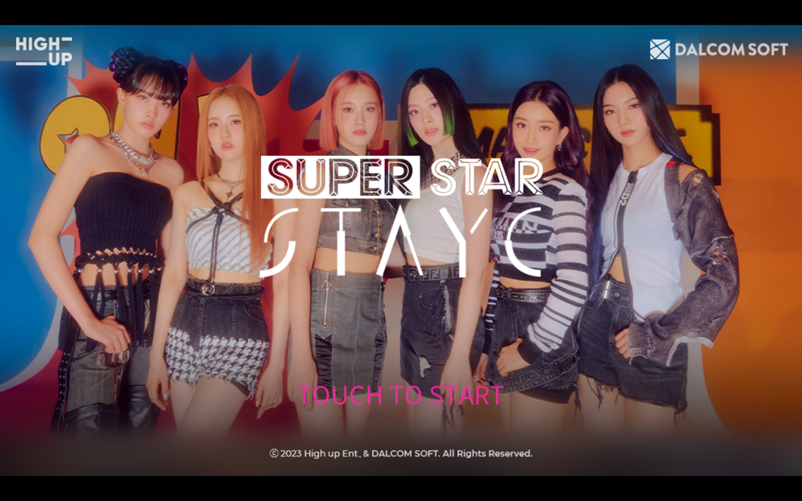 SUPERSTAR STAYC Game Screenshot