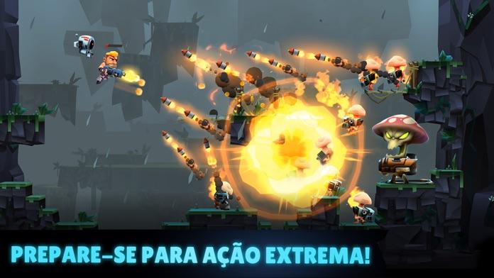 Captura de Tela do Jogo Autogun Heroes: Run and Gun