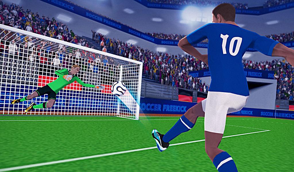 Скриншот игры FreeKick Soccer World Champion