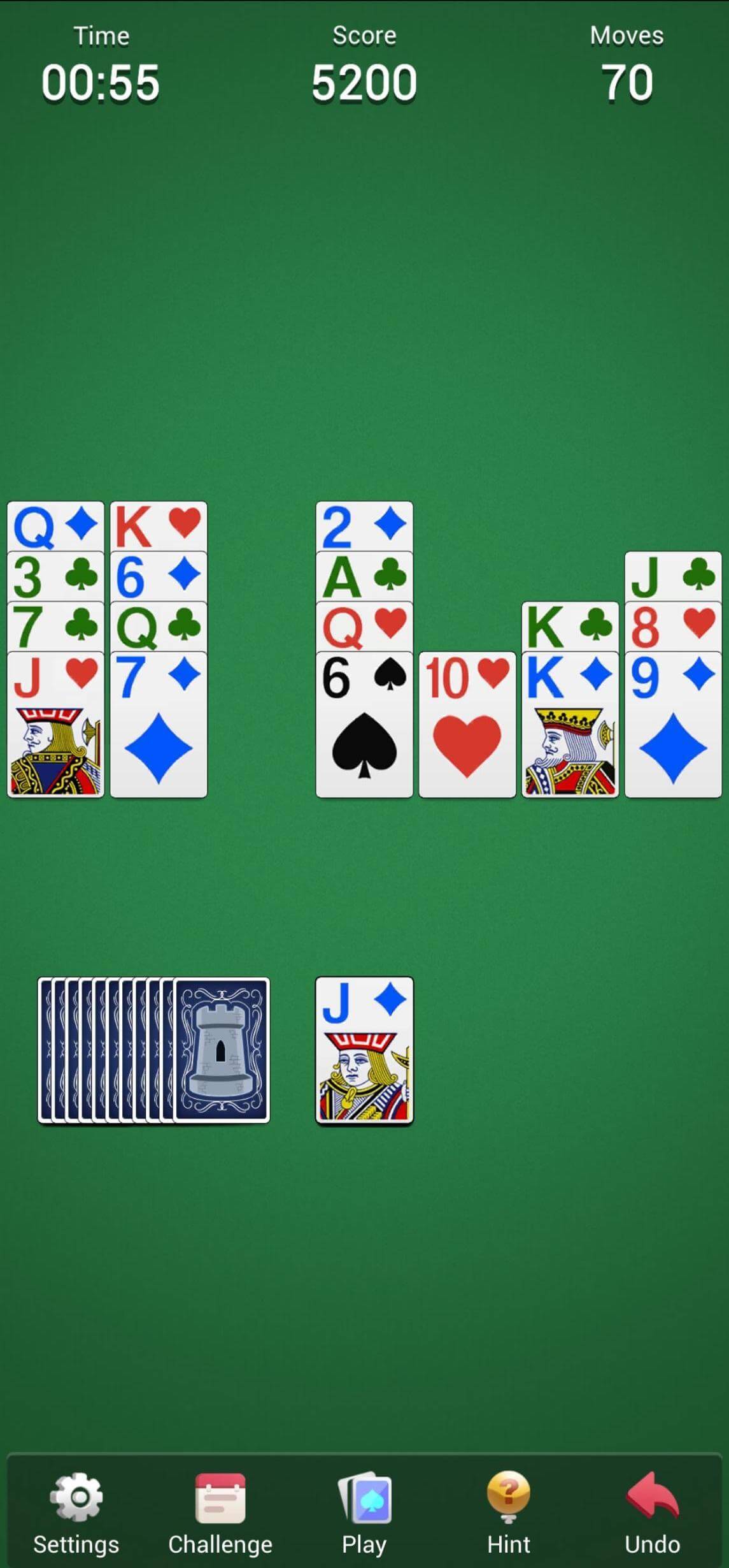 Tower Solitaire: Card Game ภาพหน้าจอเกม