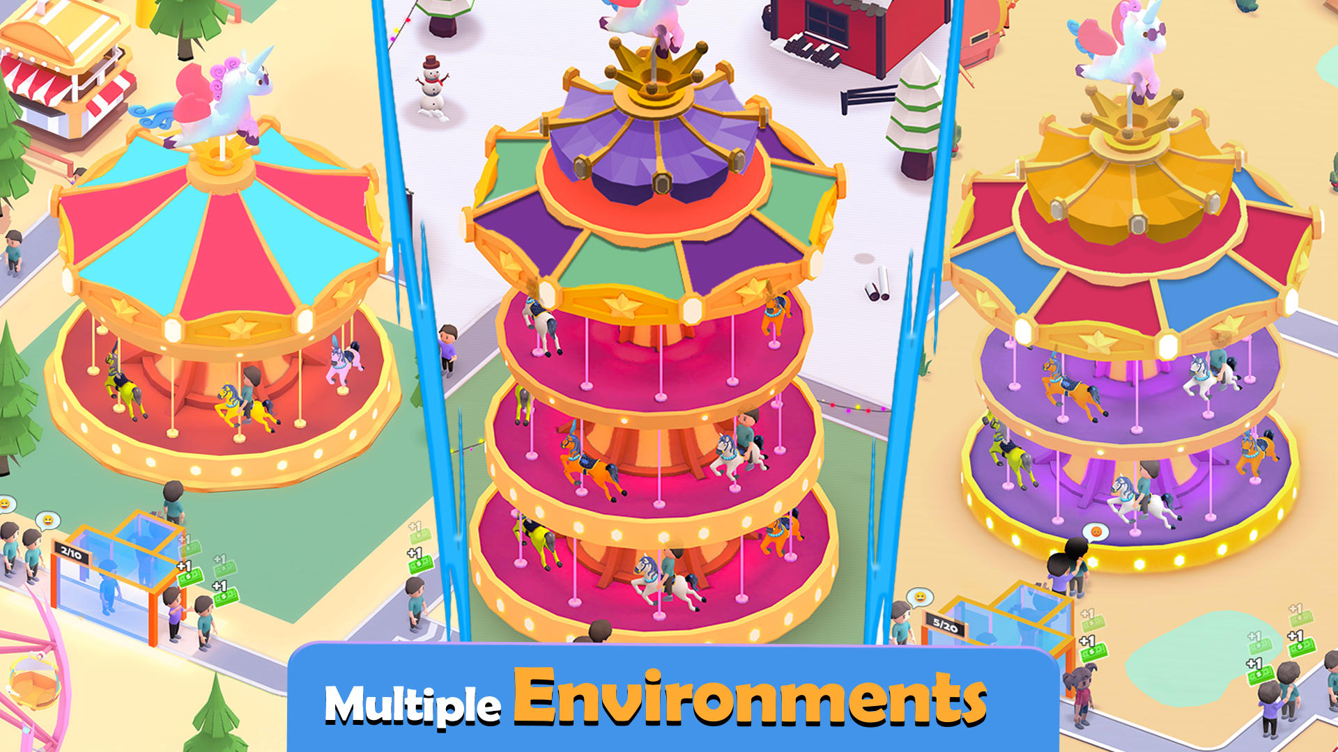 Carousel Ride Game Screenshot