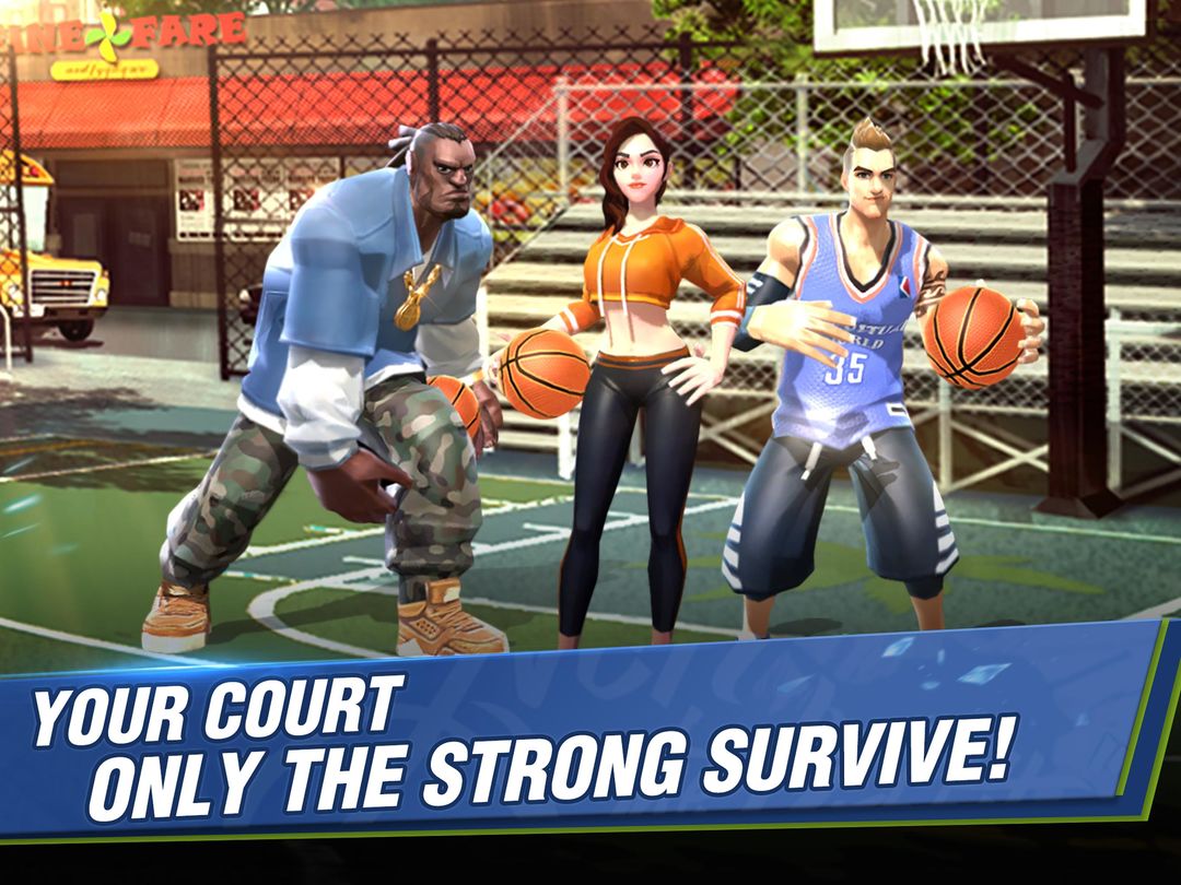 Screenshot of Hoop Legends: Slam Dunk