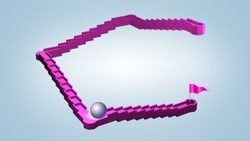 TENKYU! Rolling Ball 3D - Bump.io Free Games Game Screenshot