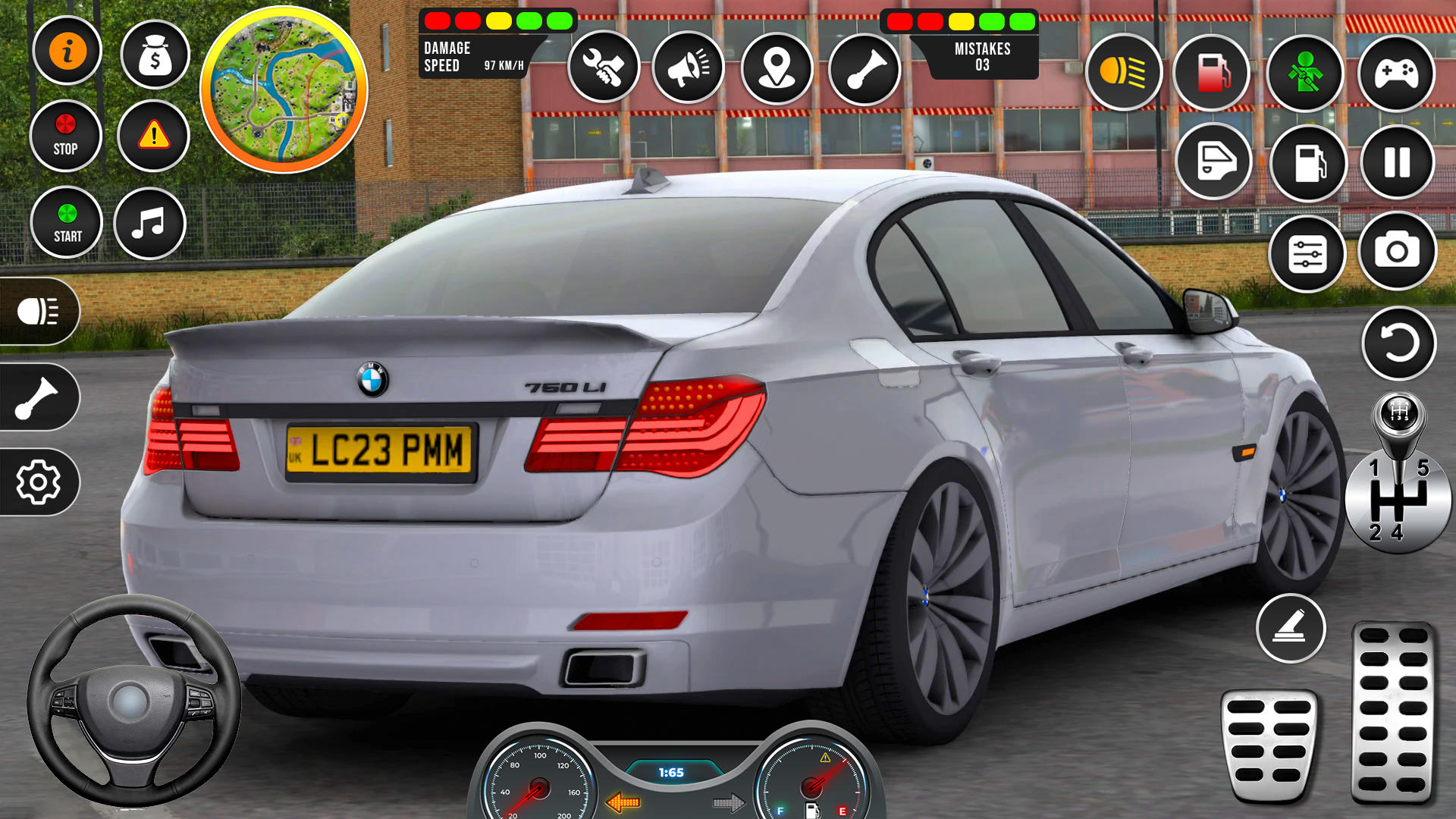 Screenshot of Real Car Driving 3D Simulator