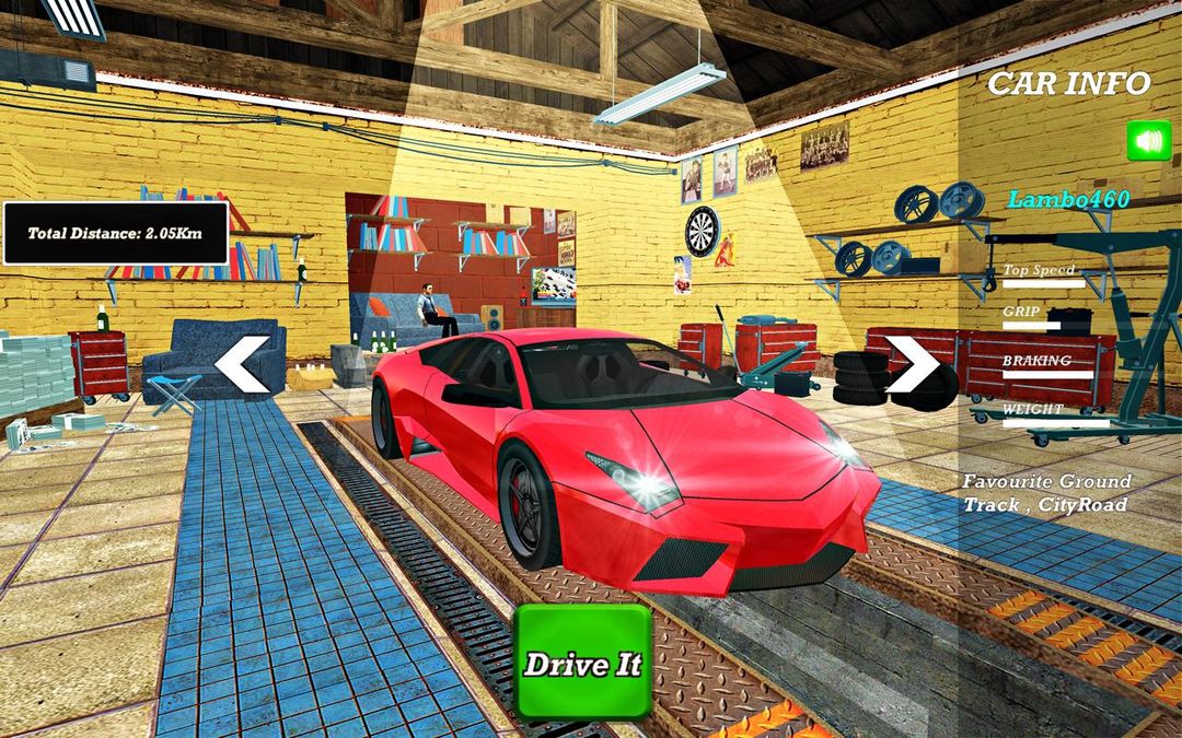 Drift Car Real Driving Simulator - Extreme Racing 게임 스크린 샷
