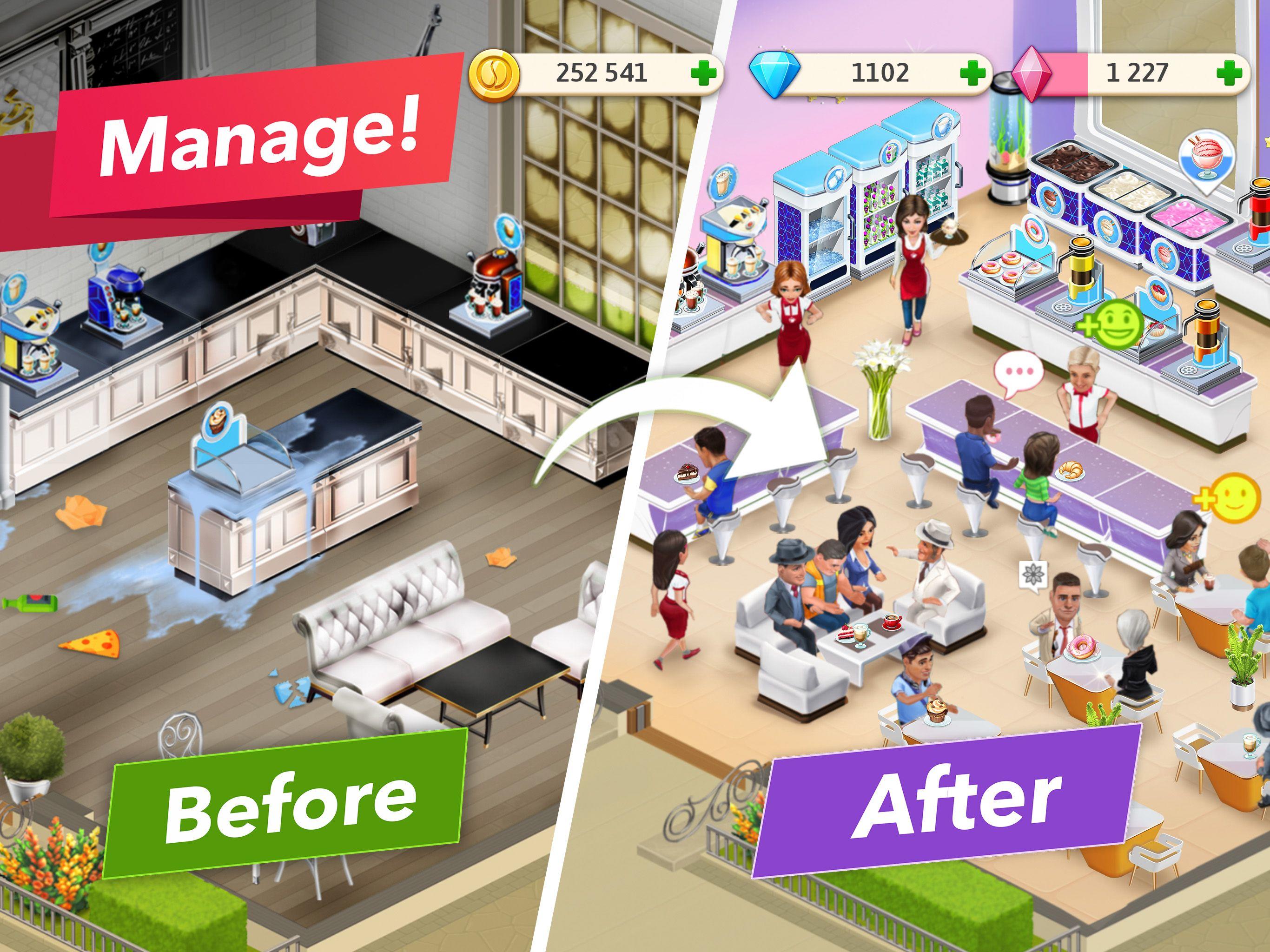 My Cafe — Restaurant Game ภาพหน้าจอเกม