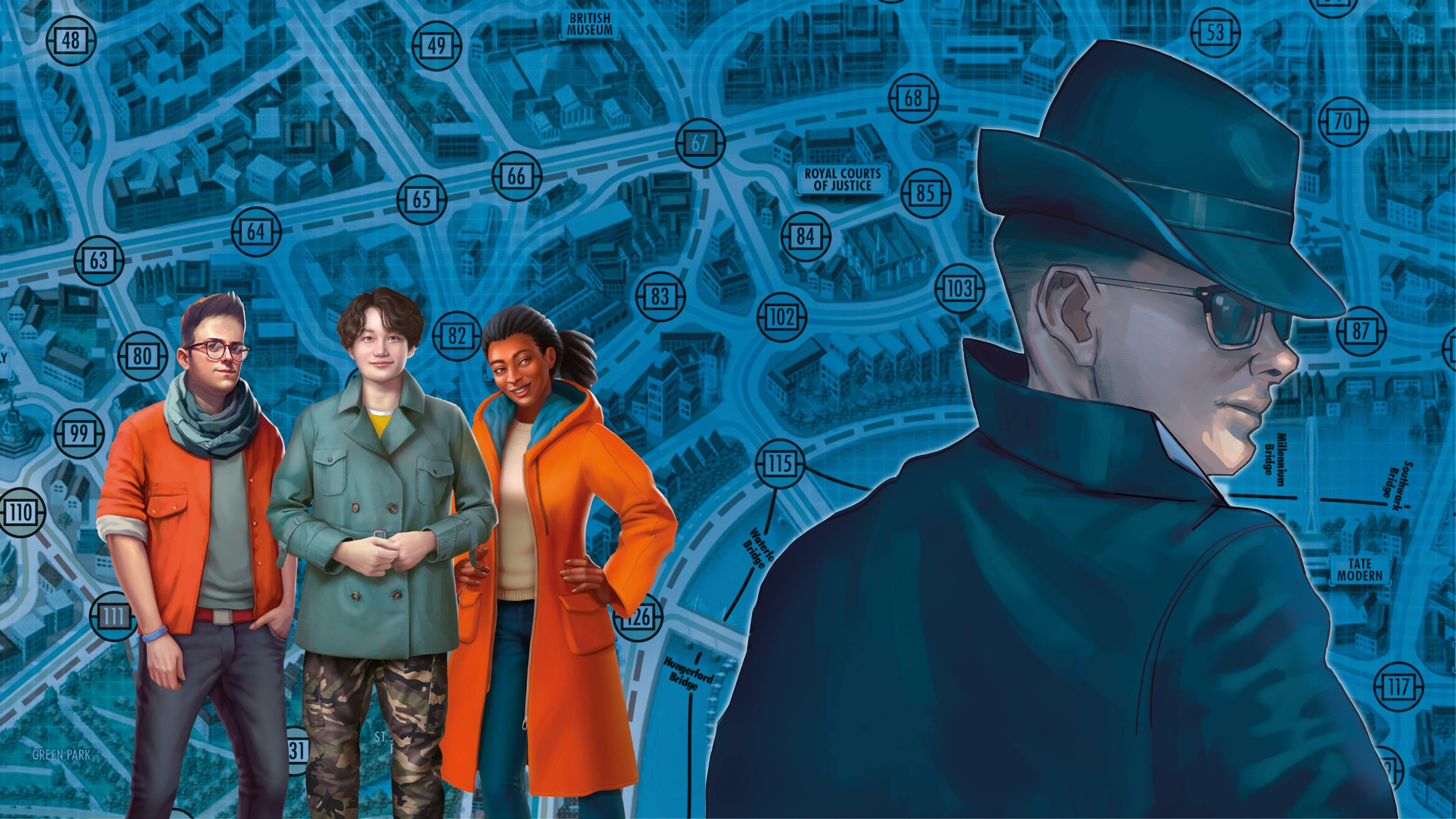 Banner of Scotland Yard – Hunting Mister X 