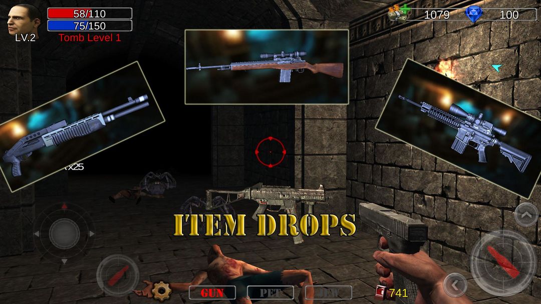 Screenshot of Dungeon Shooter