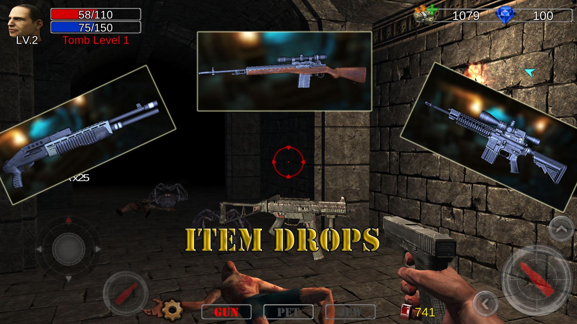 Dungeon Shooter ภาพหน้าจอเกม