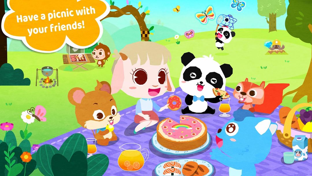 Little Panda’s Camping Trip ภาพหน้าจอเกม