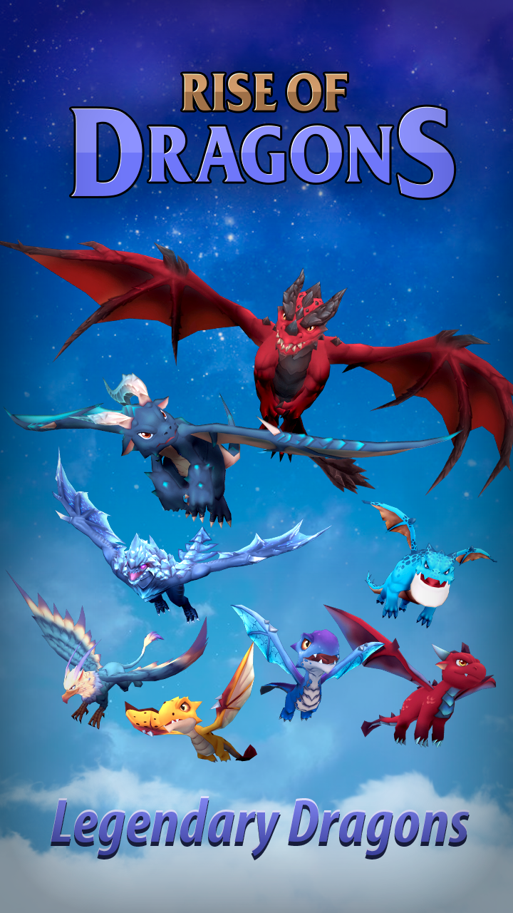 Rise of Dragons - Merge and Evolve Game Screenshot