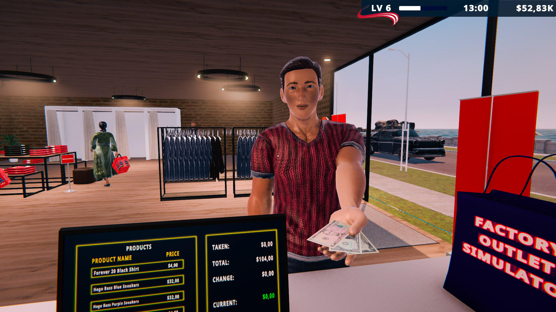 Factory Outlet Simulator screenshot game