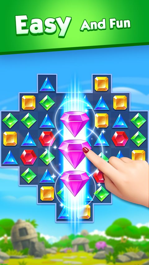 Jewel World - Match 3 Adventure Puzzles 게임 스크린 샷