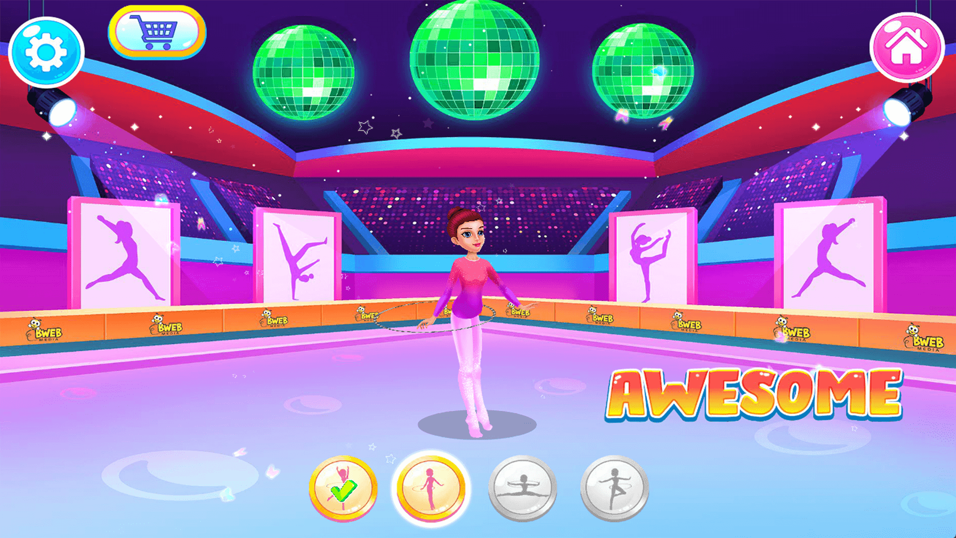 Screenshot of Dreamy Gymnastic & Dance Game