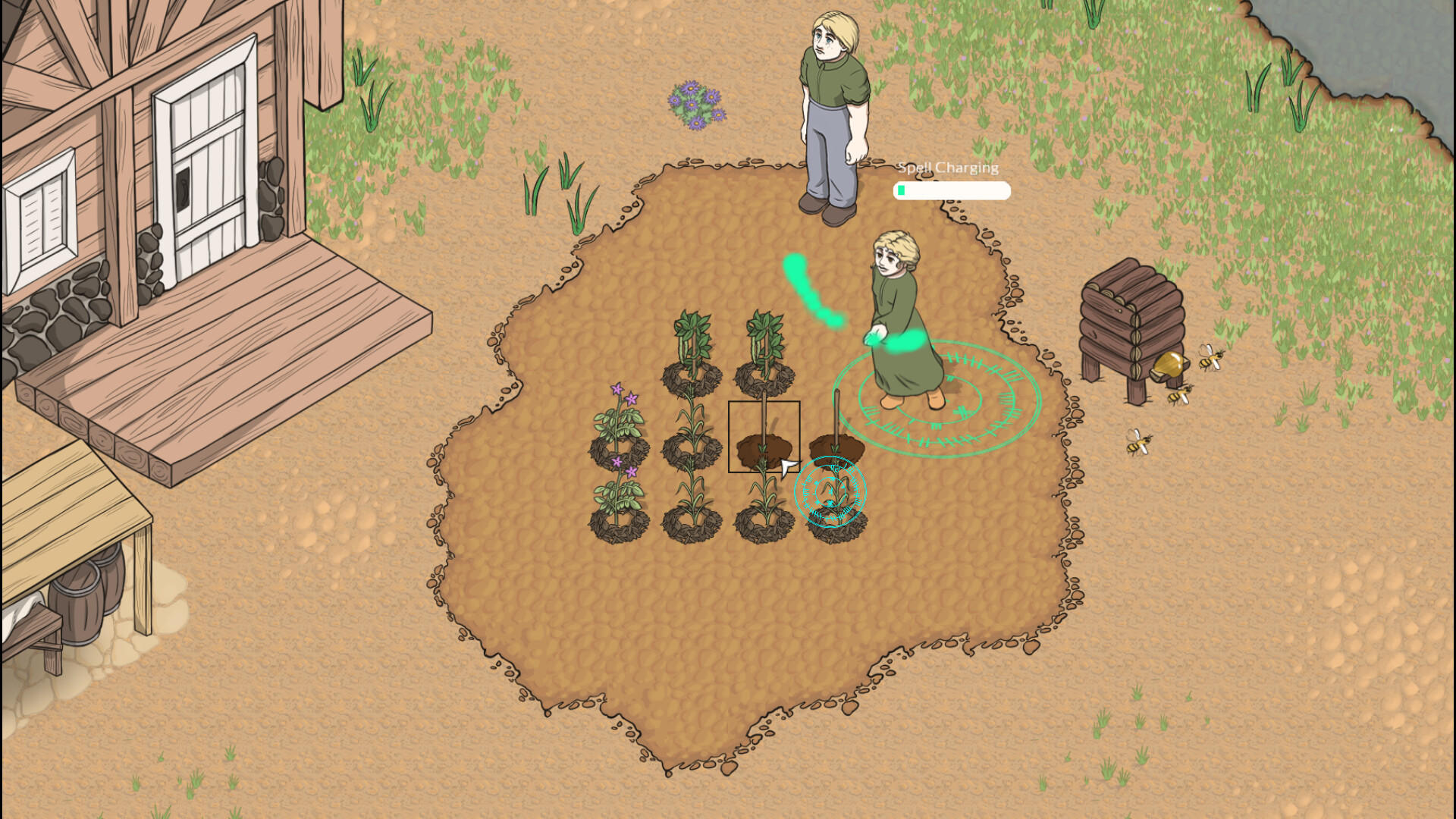 Screenshot 1 of Voile de poussière : un jeu de ferme 