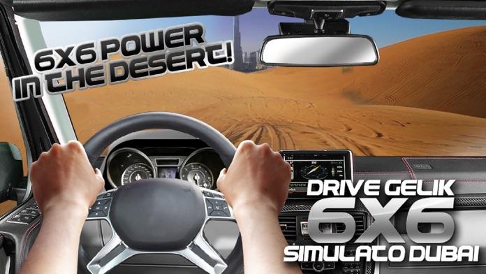 Drive GELIK 6x6 Simulato Dubai ภาพหน้าจอเกม