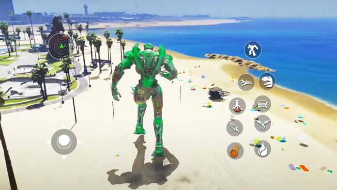 Real Robot Car Transform Game Game Screenshot