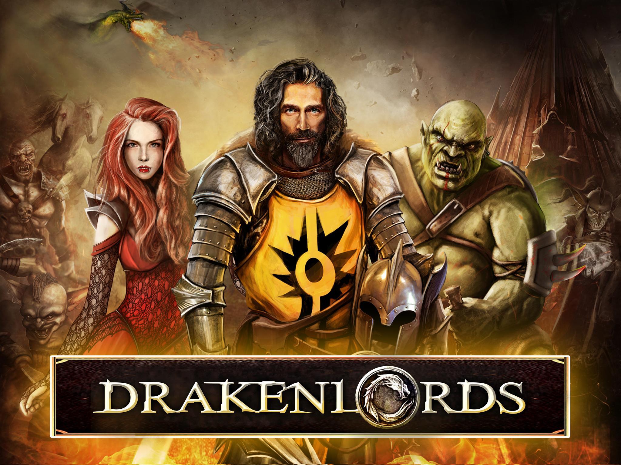 Drakenlords: card duels TCG screenshot game