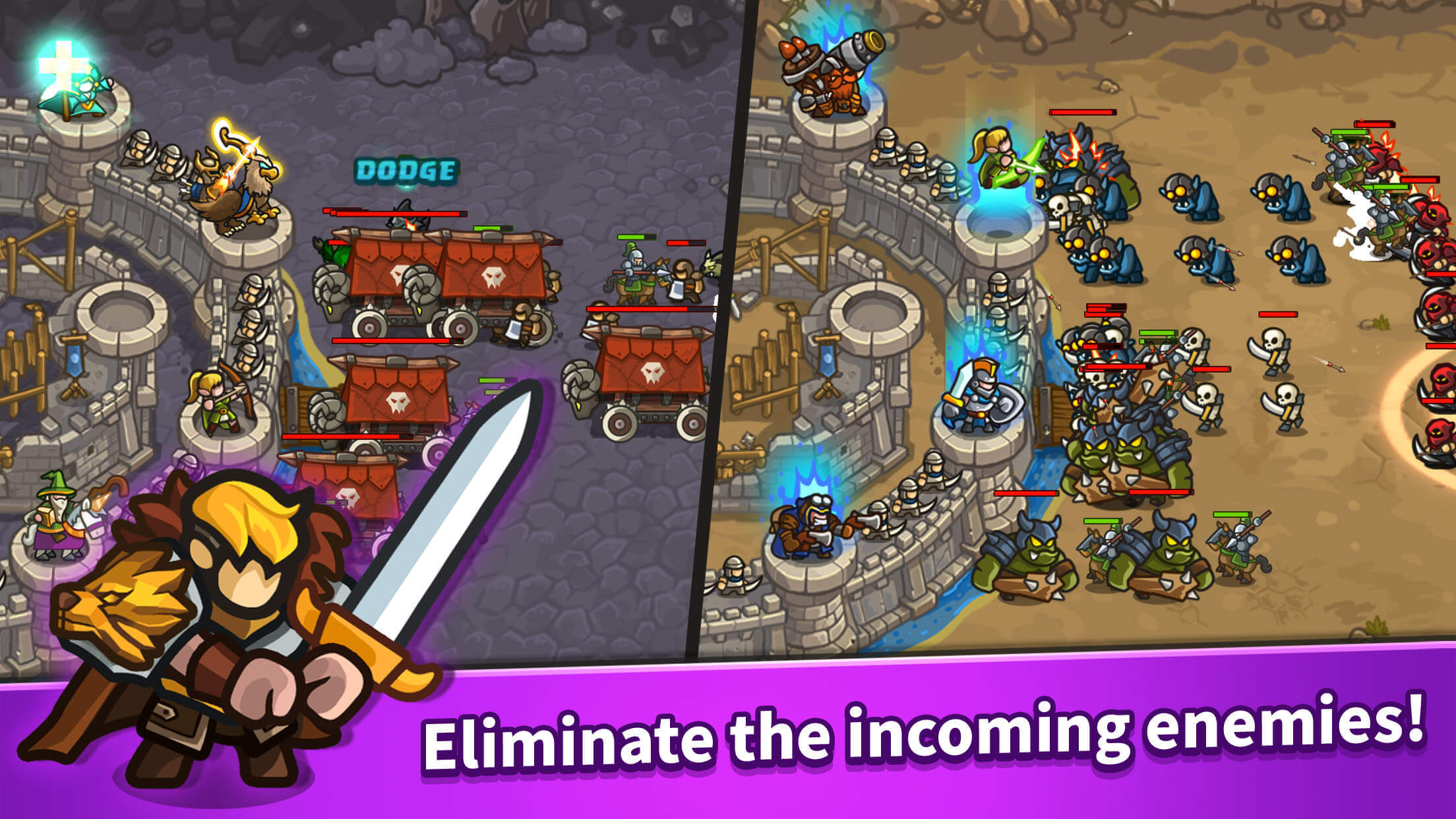 Screenshot of Idle Kingdom Defense