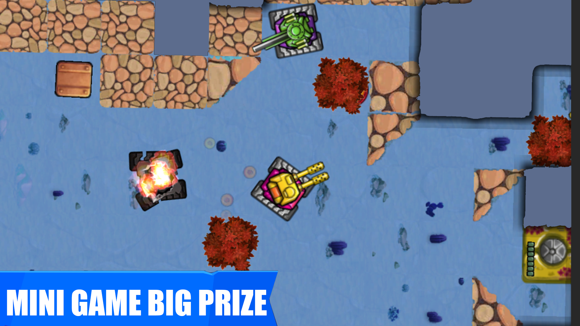 Tank Battles of Survival Game Screenshot
