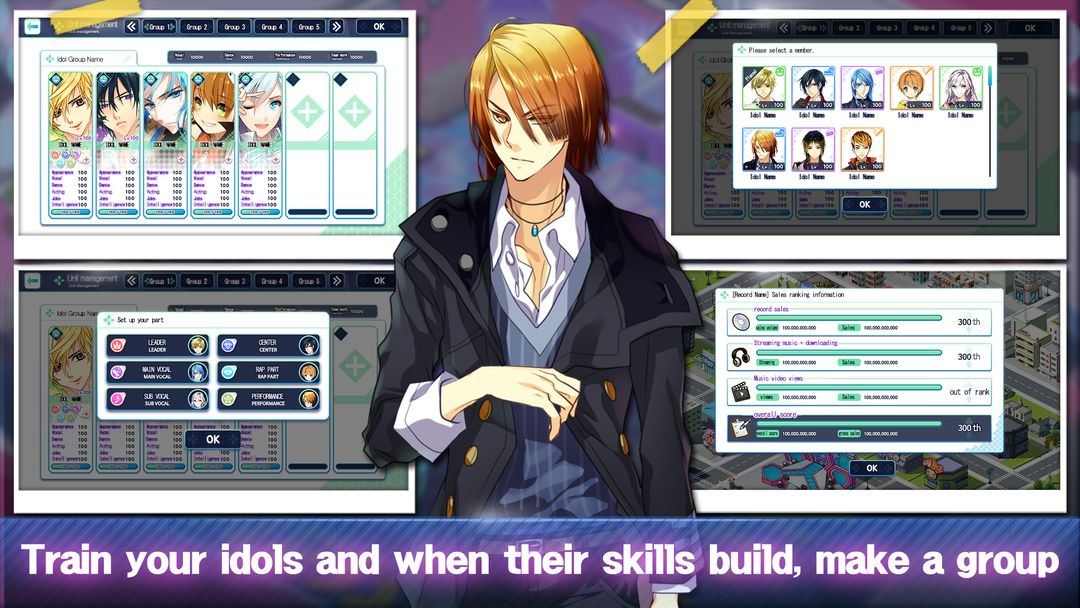Kpop Love Idol Maker Manager screenshot game
