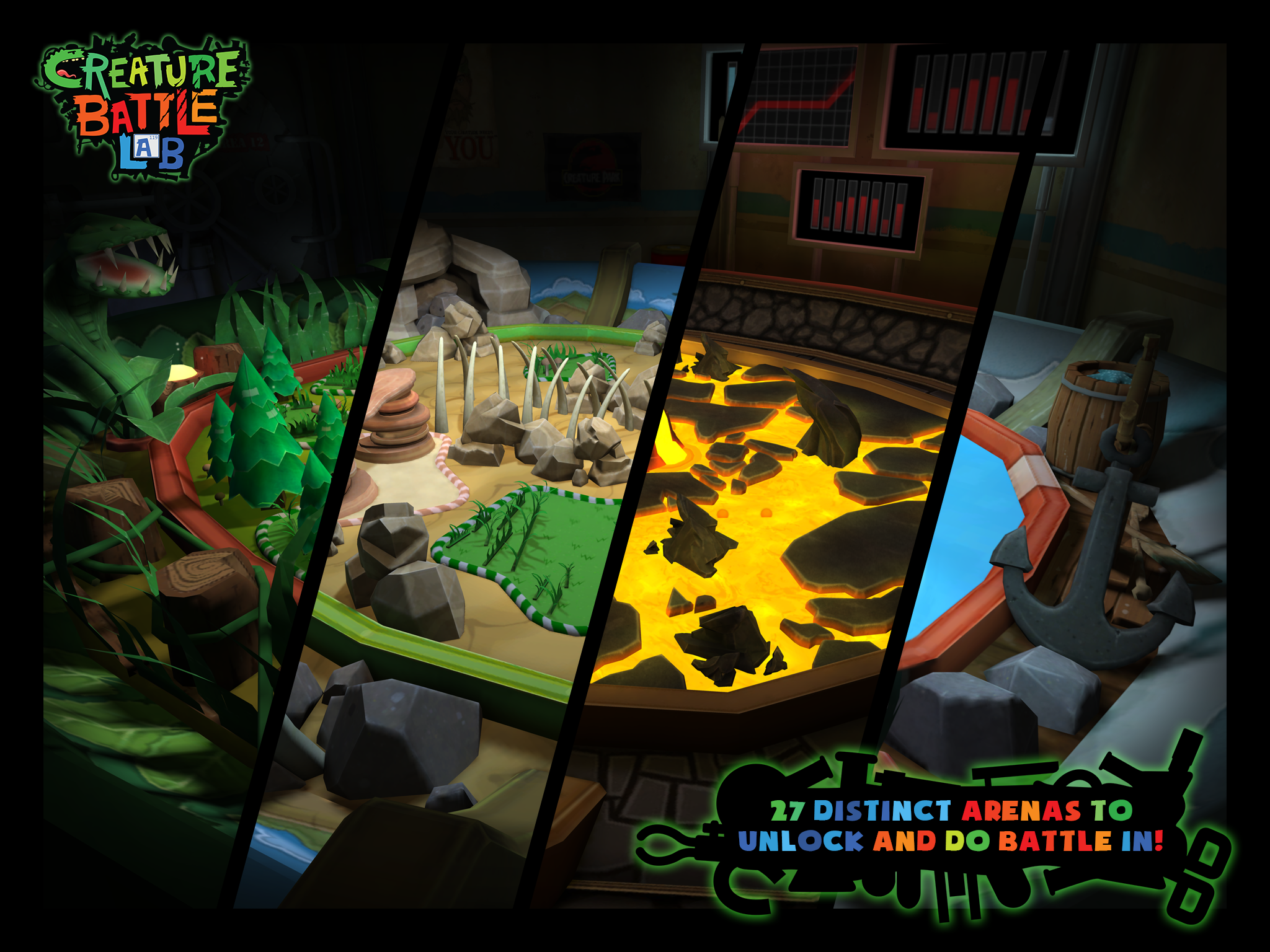 怪兽作战实验室 Game Screenshot