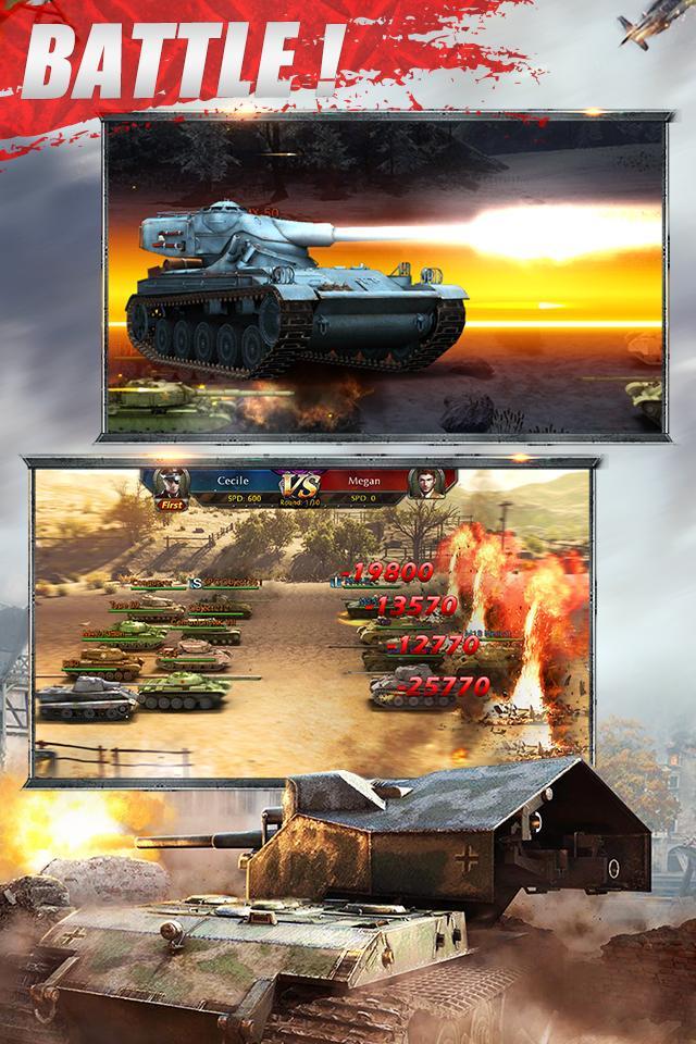 Battle Tanks - Armored Army 게임 스크린 샷