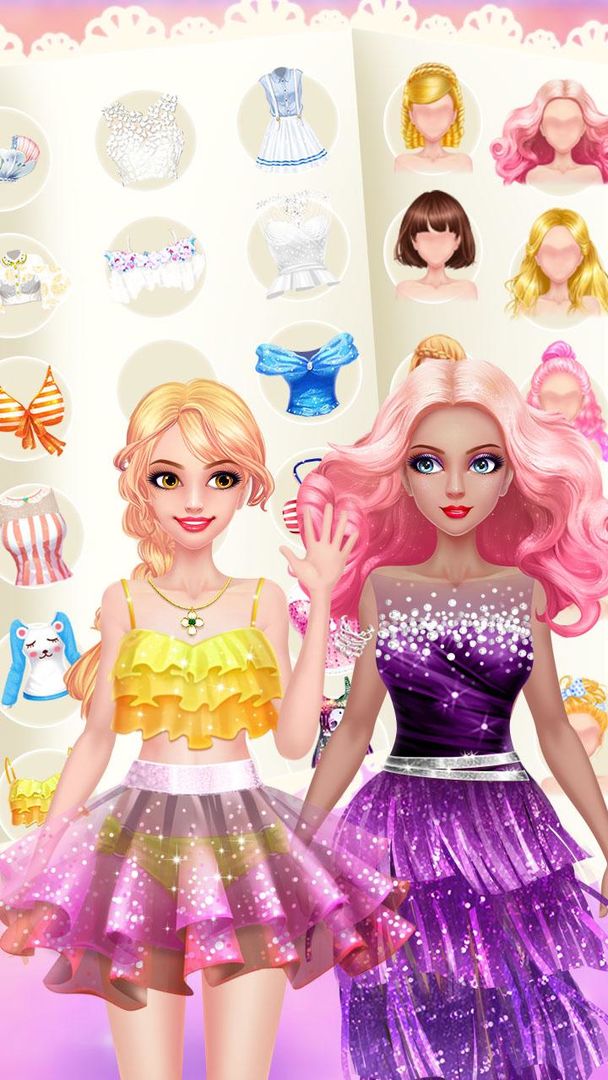 夢幻時尚小店 - 少女換裝模擬經營遊戲遊戲截圖