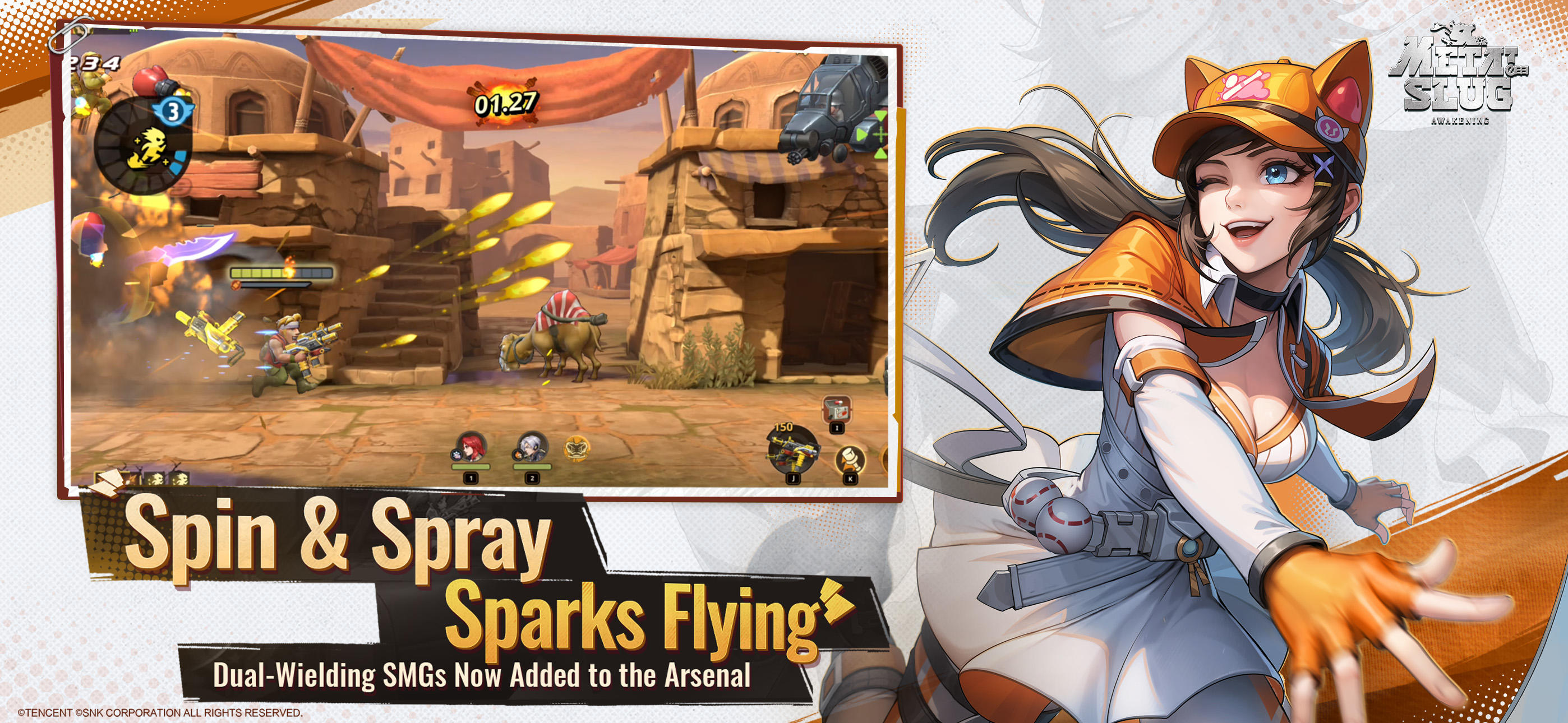 Metal Slug: Awakening Game Screenshot