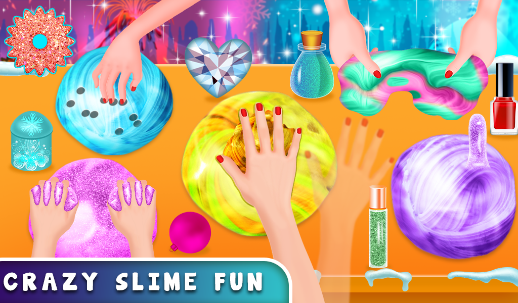 Makeup Slime Simulator Games Game Screenshot