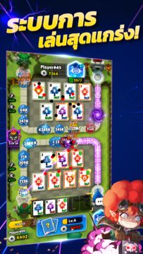 Poker Tower Defense ภาพหน้าจอเกม