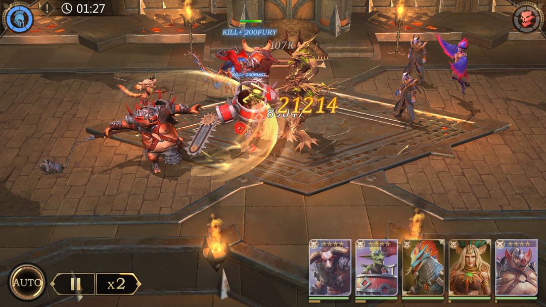 Screenshot of Rage of Destiny