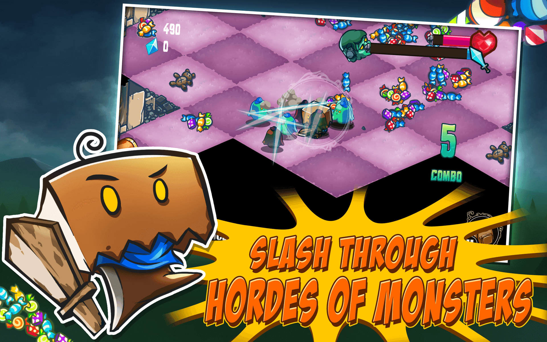 Slashy Hero Game Screenshot