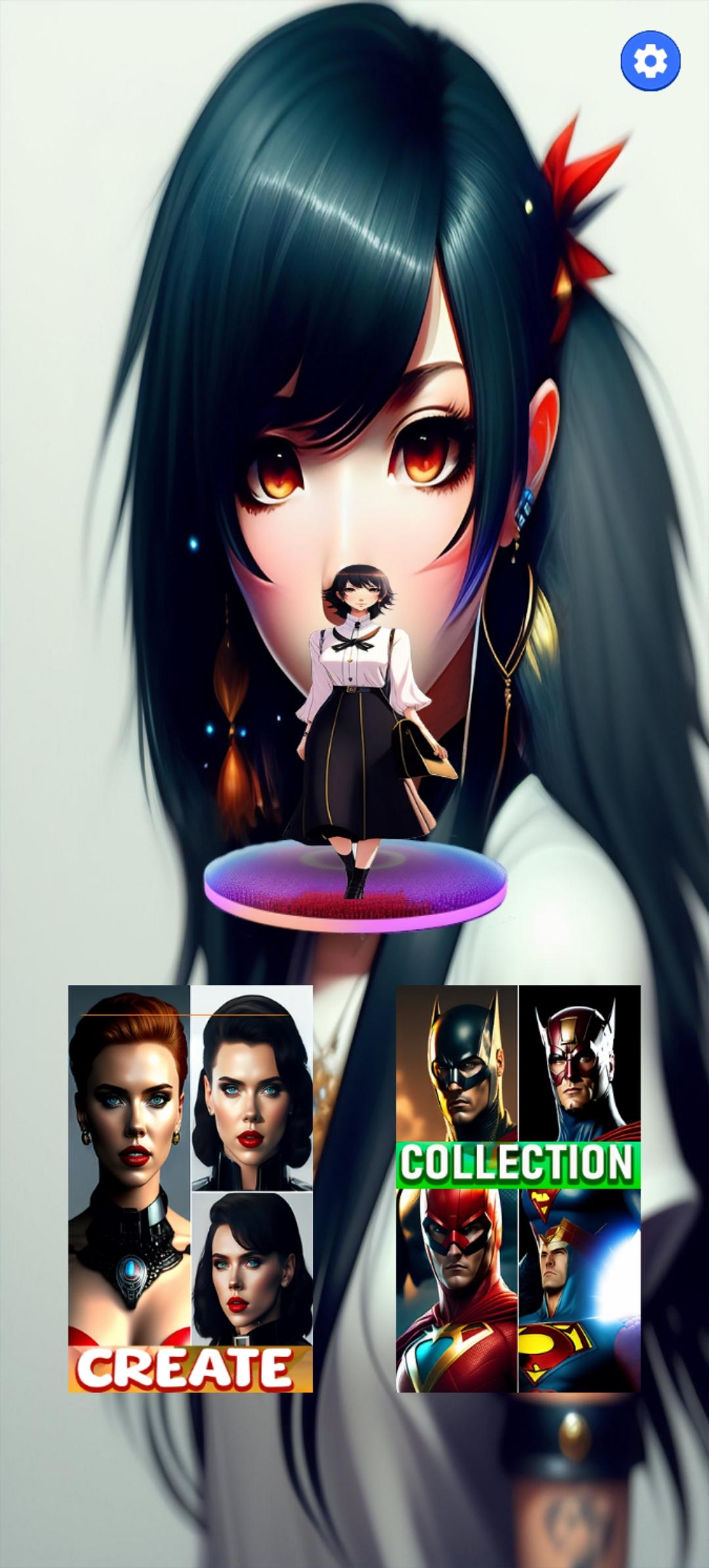 Mix AI: Hybrid Craft Anime ภาพหน้าจอเกม