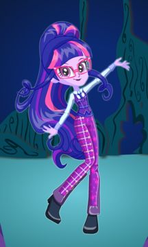 Dress up Twilight Sparkle Game Screenshot