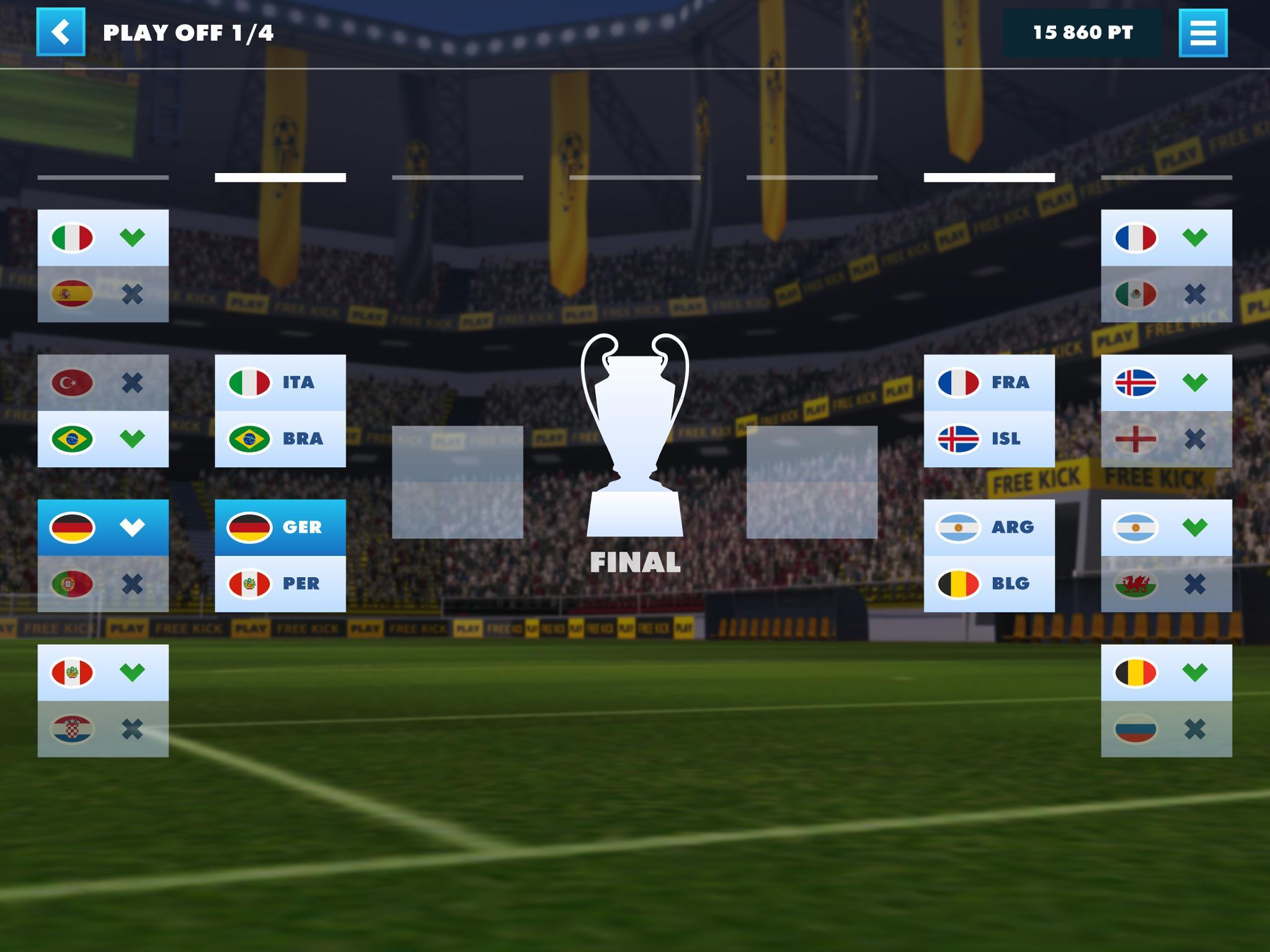 SOCCER FREE KICK WORLD CUP 17 Game Screenshot