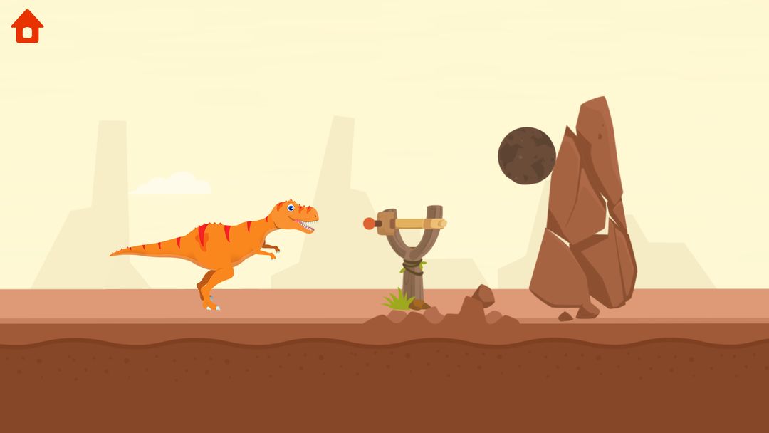 공룡의 섬: T-REX 게임 아동용 쥬라기 시뮬레이터 게임 스크린 샷